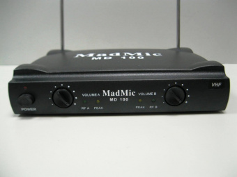Радиосистема с 2-мя микрофонами MADMIC 100